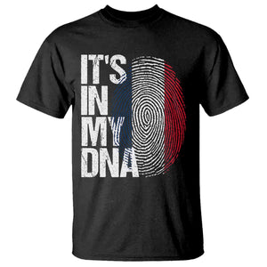 It's in My DNA France French Flag T Shirt TS14 Black Print Your Wear