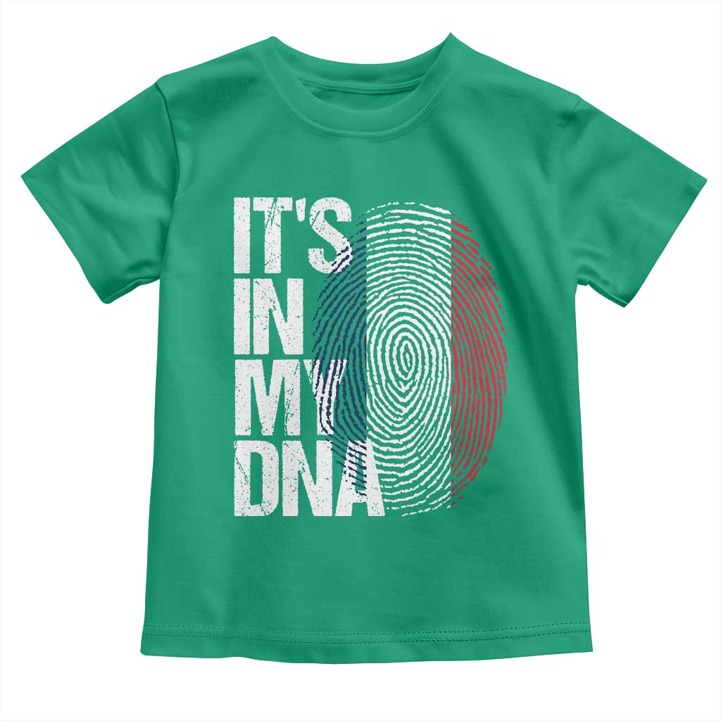 It's in My DNA France French Flag Toddler T Shirt TS14 Irish Green Print Your Wear