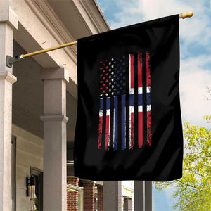 Norwegian Roots Half American Flag USA Norway Pride Garden Flag TS14 Print Your Wear