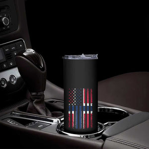 Norwegian Roots Half American Flag USA Norway Pride Skinny Tumbler TS14 Print Your Wear