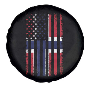 Norwegian Roots Half American Flag USA Norway Pride Spare Tire Cover TS14 Print Your Wear
