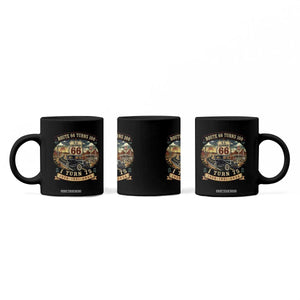 Route Highway 66 Turns 100 I Turn 75 Coffee Mug Vintage 1951 Road Sign Antique Car Lover 75th Birthday Gift