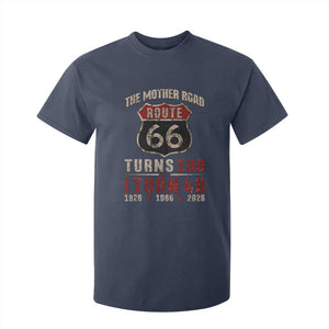 Route Highway 66 Turns 100 I Turn 40 T Shirt For Kid Vintage 1986 Road Sign 40th Birthday Gift