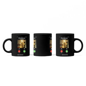 Funny Santa Jesus Video Call Coffee Mug TS14 Print Your Wear