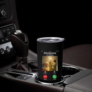 Funny Santa Jesus Video Call Tumbler Cup TS14 Print Your Wear