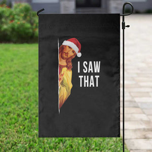 Jesus Christmas Meme Garden Flag I Saw That TS14 Print Your Wear