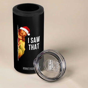 Jesus Christmas Meme 4 in 1 Can Cooler Tumbler I Saw That TS14 Print Your Wear
