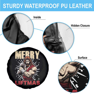 Jesus Gym Christmas Spare Tire Cover Merry Liftmas Xmas TS14 Print Your Wear