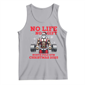 Santa Gym Christmas Tank Top Lifting Swole Santa Ugly Xmas TS14 Athletic Heather Print Your Wear