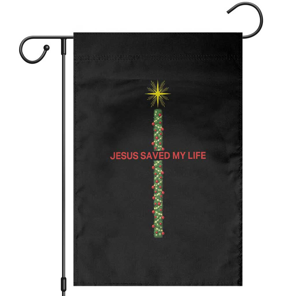 Jesus Christian Christmas Garden Flag Religious Cross Bible Verse Inspirational TS14 Black Print Your Wear