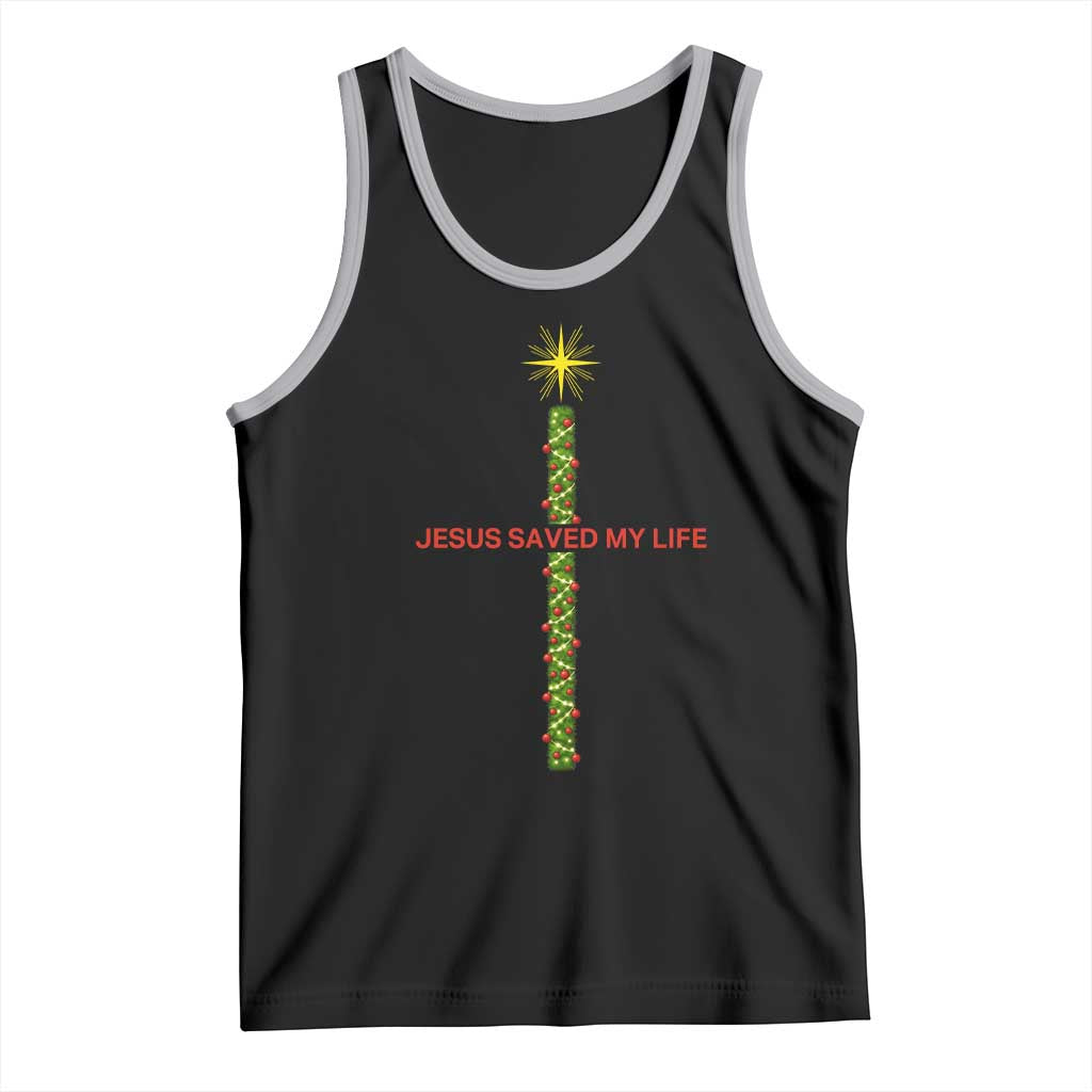 Jesus Christian Christmas Tank Top Religious Cross Bible Verse Inspirational TS14 Black Athletic Heather Print Your Wear