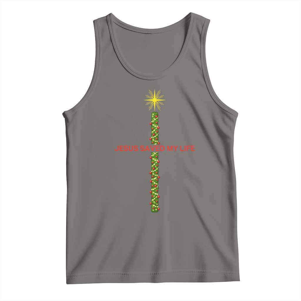 Jesus Christian Christmas Tank Top Religious Cross Bible Verse Inspirational TS14 Deep Heather Print Your Wear