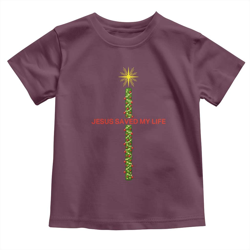 Jesus Christian Christmas Toddler T Shirt Religious Cross Bible Verse Inspirational TS14 Maroon Print Your Wear