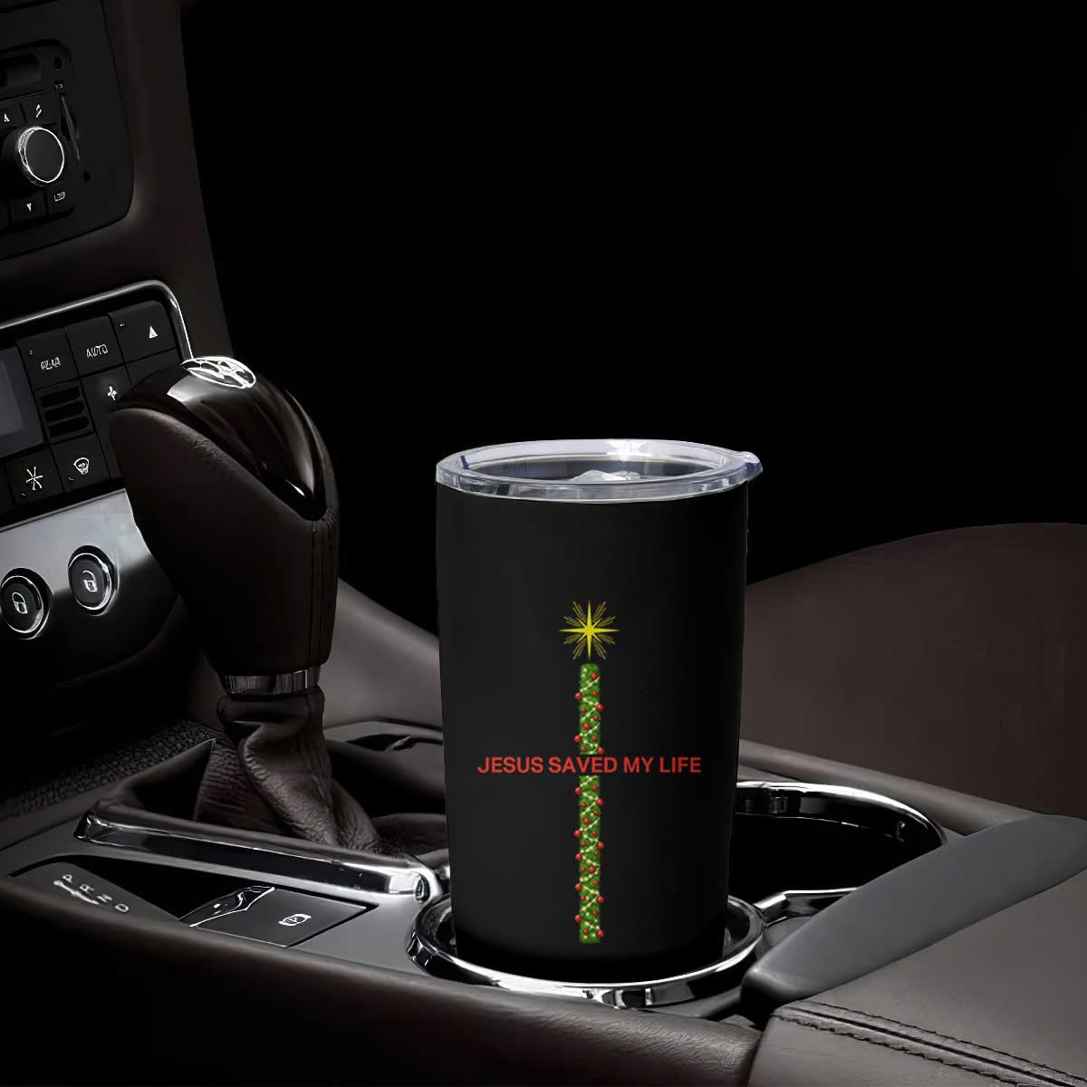 Jesus Christian Christmas Tumbler Cup Religious Cross Bible Verse Inspirational TS14 Print Your Wear
