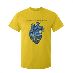 Jesus Christian Starry Night T Shirt For Kid The Way The Truth The Life TS14 Daisy Print Your Wear