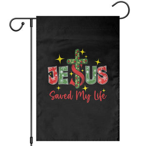 Jesus Christian Christmas Garden Flag Religious Cross Bible Verse TS14 Black Print Your Wear