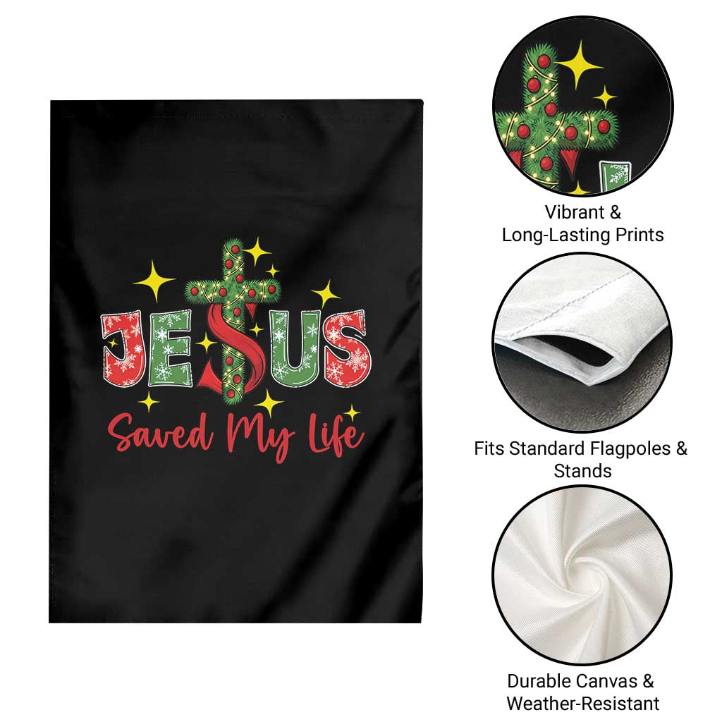 Jesus Christian Christmas Garden Flag Religious Cross Bible Verse TS14 Print Your Wear