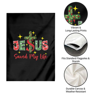 Jesus Christian Christmas Garden Flag Religious Cross Bible Verse TS14 Print Your Wear
