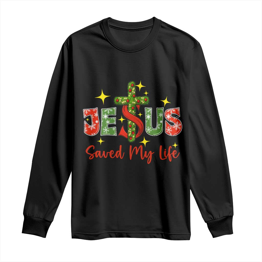 Jesus Christian Christmas Long Sleeve Shirt Religious Cross Bible Verse TS14 Black Print Your Wear