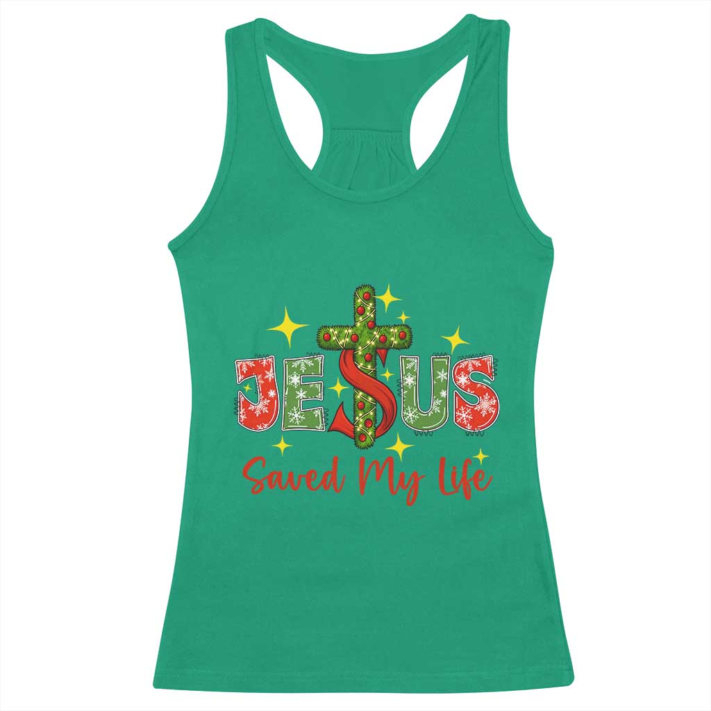 Jesus Christian Christmas Racerback Tank Top Religious Cross Bible Verse TS14 Irish Green Print Your Wear