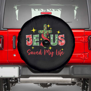 Jesus Christian Christmas Spare Tire Cover Religious Cross Bible Verse TS14 Black Print Your Wear
