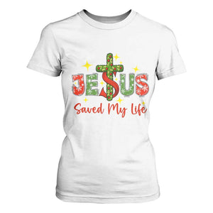 Jesus Christian Christmas T Shirt For Women Religious Cross Bible Verse TS14 White Print Your Wear