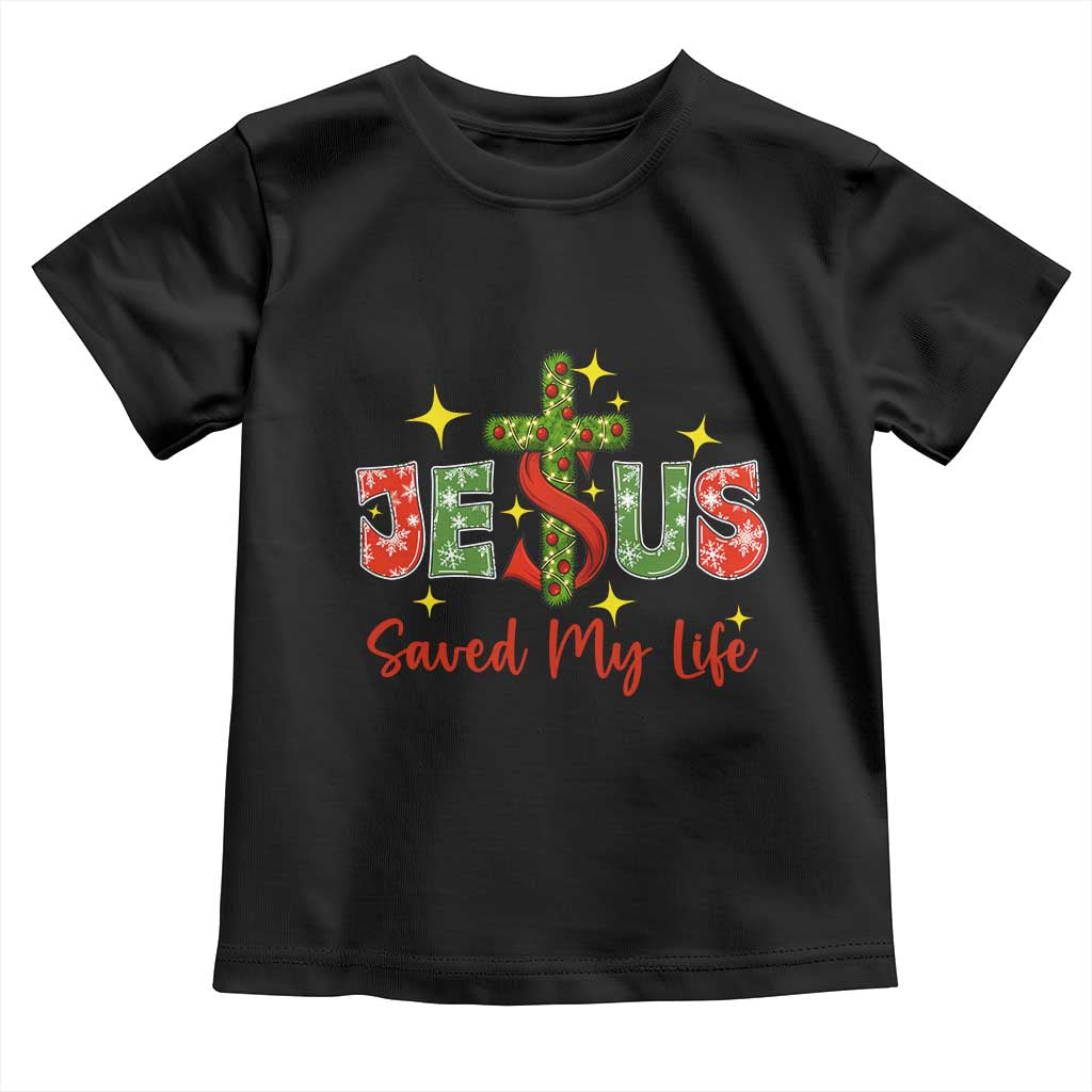 Jesus Christian Christmas Toddler T Shirt Religious Cross Bible Verse TS14 Black Print Your Wear