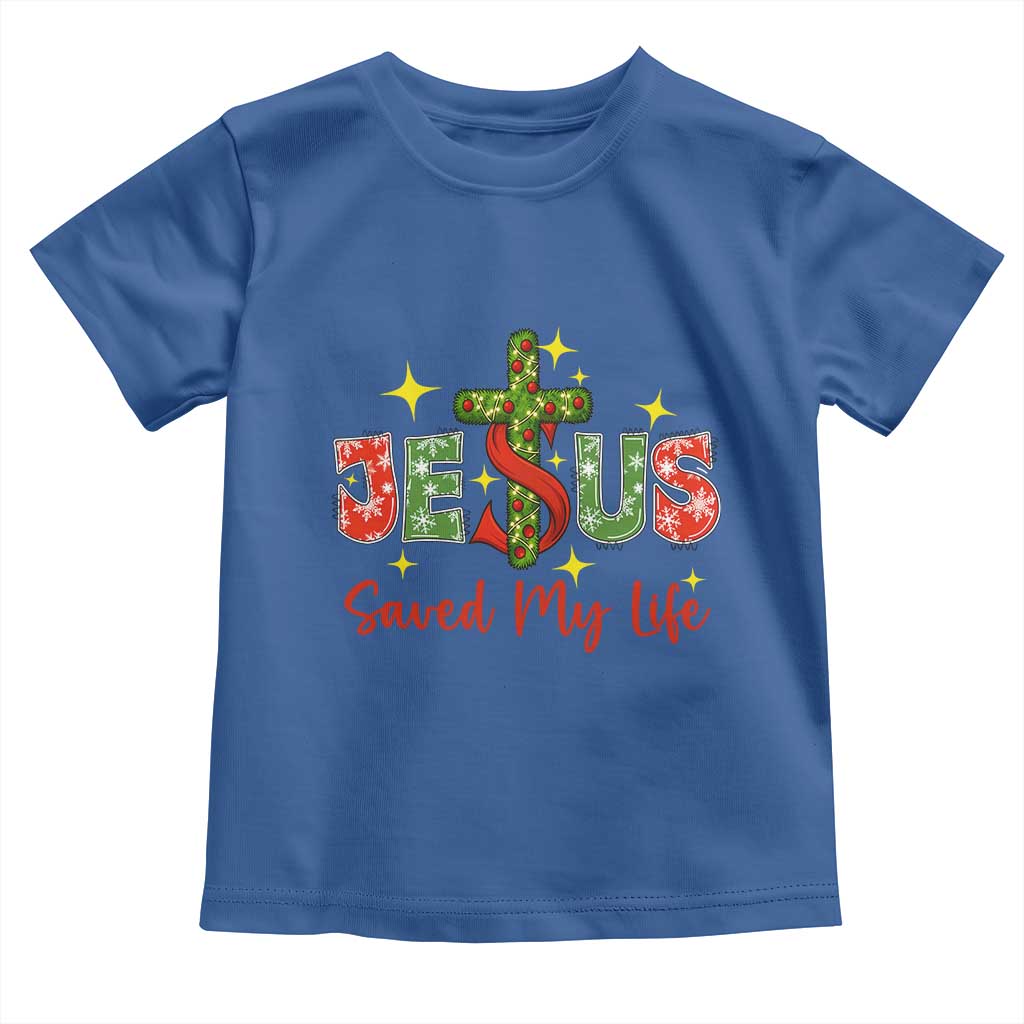 Jesus Christian Christmas Toddler T Shirt Religious Cross Bible Verse TS14 Royal Blue Print Your Wear