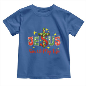 Jesus Christian Christmas Toddler T Shirt Religious Cross Bible Verse TS14 Royal Blue Print Your Wear