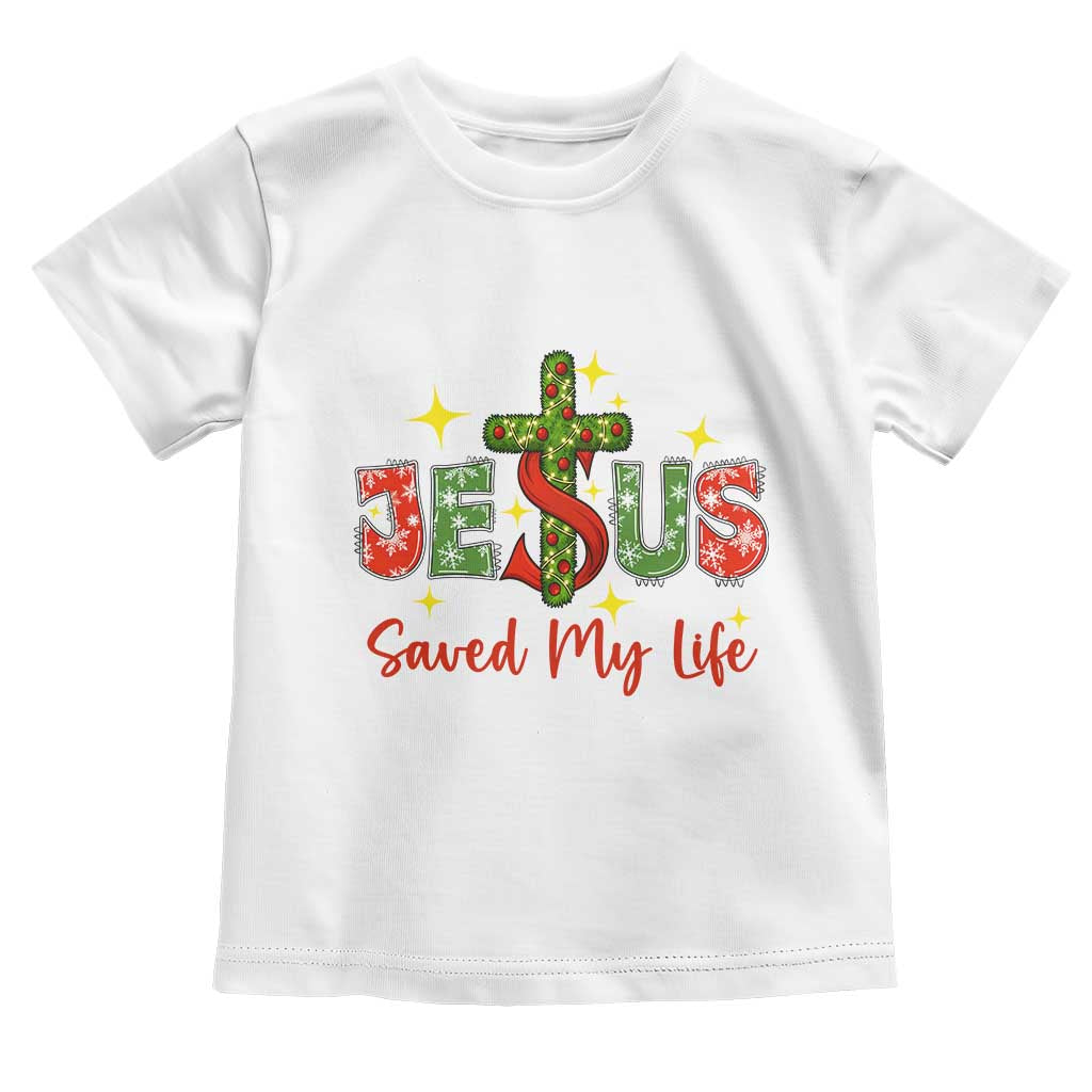 Jesus Christian Christmas Toddler T Shirt Religious Cross Bible Verse TS14 White Print Your Wear