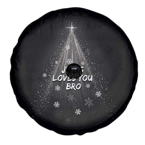 Christian Christmas Spare Tire Cover Jesus Loves You Bro TS14 Print Your Wear