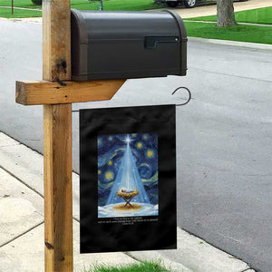 Christian Christmas Garden Flag Nativity Scene Jeus Baby Starry Night Xmas TS14 Print Your Wear