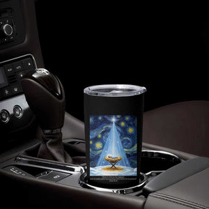 Christian Christmas Tumbler Cup Nativity Scene Jeus Baby Starry Night Xmas TS14 Print Your Wear