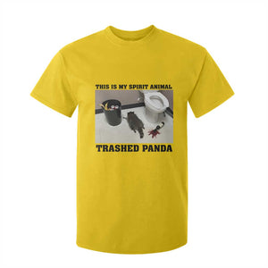 Trashed Panda T Shirt For Kid My Spirit Animal Funny Drunk Raccoon Meme TS14 Daisy Print Your Wear