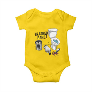 Trashed Panda Baby Onesie Funny Drunk Racoon Meme TS14 Daisy Print Your Wear