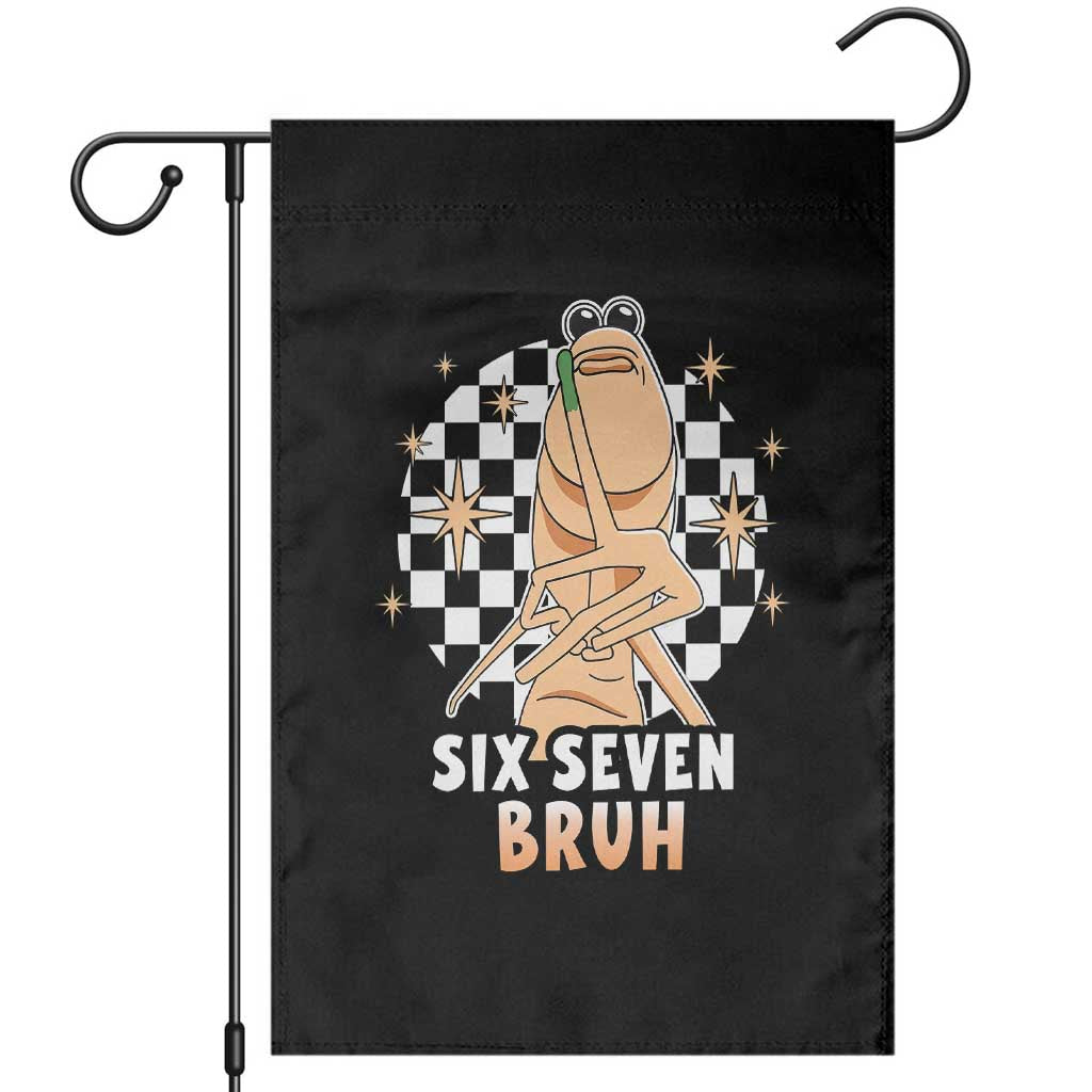 Marcus The Worm Meme Garden Flag 67 Six Seven Gen Z Humor TS14 Black Print Your Wear