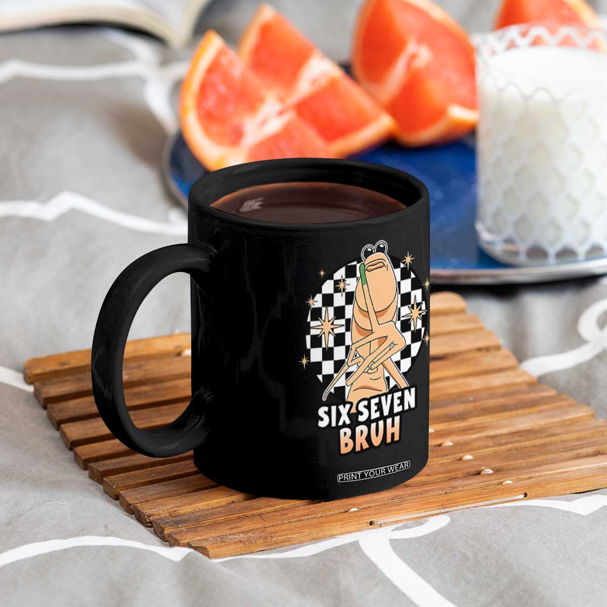 Marcus The Worm Meme Coffee Mug 67 Six Seven Gen Z Humor TS14 Print Your Wear