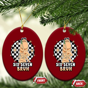 Marcus The Worm Meme Ceramic Ornament 67 Six Seven Gen Z Humor TS14 Print Your Wear
