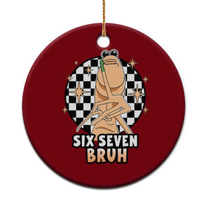 Marcus The Worm Meme Ceramic Ornament 67 Six Seven Gen Z Humor TS14 1pc Red Print Your Wear