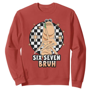 Marcus The Worm Meme Sweatshirt 67 Six Seven Gen Z Humor TS14 Red Print Your Wear