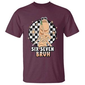 Marcus The Worm Meme T Shirt 67 Six Seven Gen Z Humor TS14 Maroon Print Your Wear