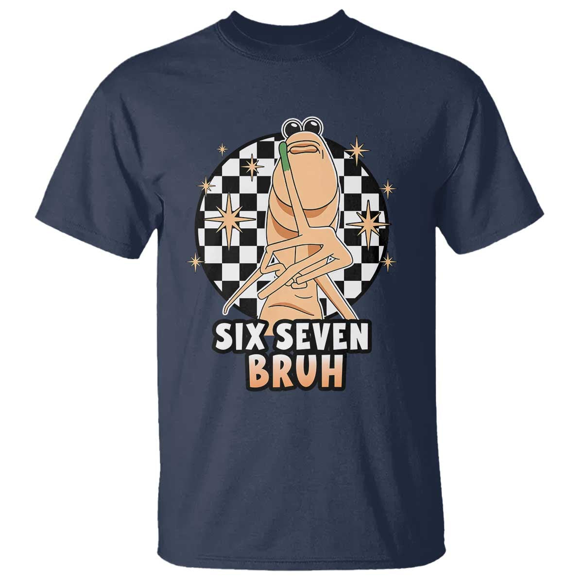 Marcus The Worm Meme T Shirt 67 Six Seven Gen Z Humor TS14 Navy Print Your Wear