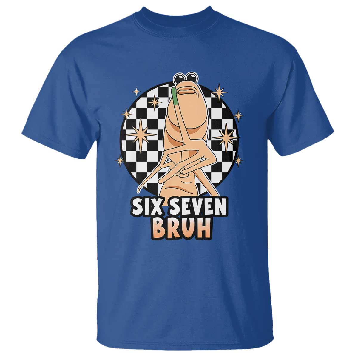 Marcus The Worm Meme T Shirt 67 Six Seven Gen Z Humor TS14 Royal Blue Print Your Wear
