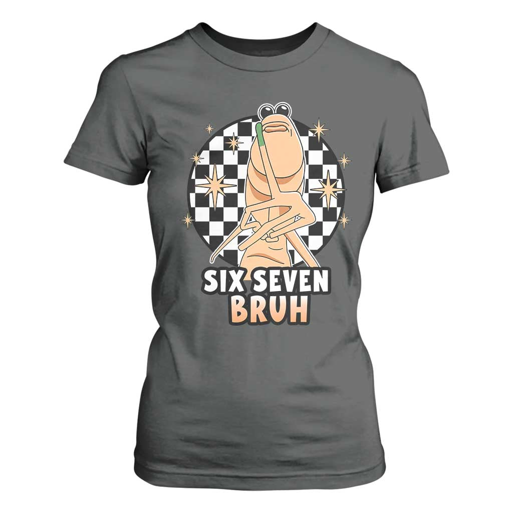 Marcus The Worm Meme T Shirt For Women 67 Six Seven Gen Z Humor TS14 Dark Heather Print Your Wear