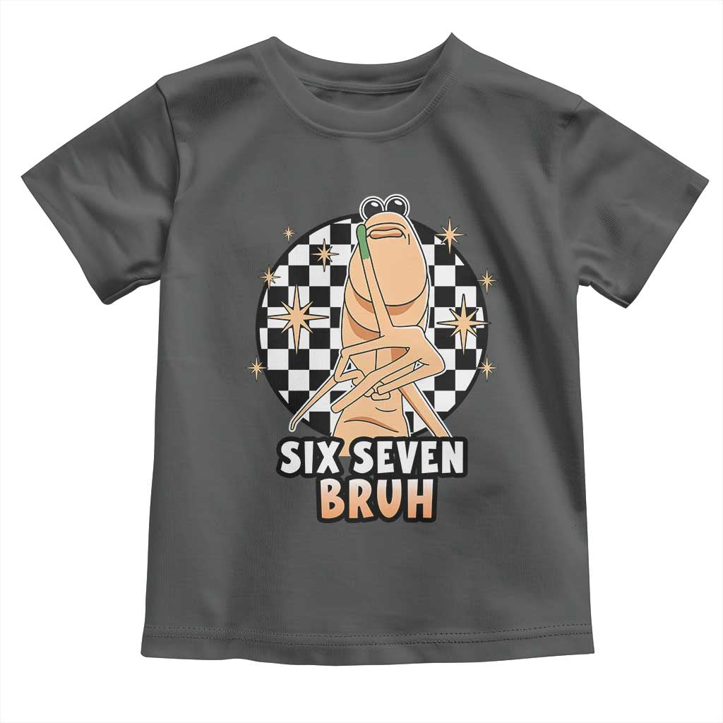 Marcus The Worm Meme Toddler T Shirt 67 Six Seven Gen Z Humor TS14 Dark Heather Print Your Wear