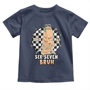 Marcus The Worm Meme Toddler T Shirt 67 Six Seven Gen Z Humor TS14 Navy Print Your Wear