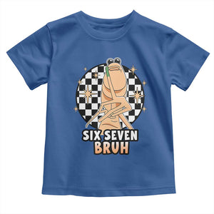 Marcus The Worm Meme Toddler T Shirt 67 Six Seven Gen Z Humor TS14 Royal Blue Print Your Wear
