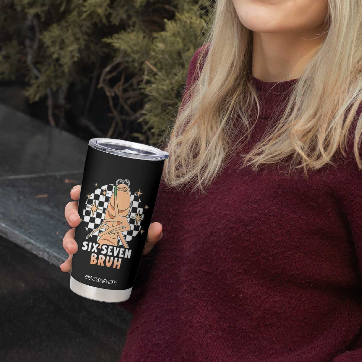 Marcus The Worm Meme Tumbler Cup 67 Six Seven Gen Z Humor TS14 Print Your Wear