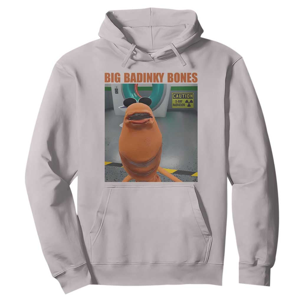 Marcus The Worm Meme Hoodie Big Badinky Bones TS14 Ice Gray Print Your Wear