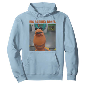 Marcus The Worm Meme Hoodie Big Badinky Bones TS14 Light Blue Print Your Wear